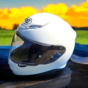 Shoei RF-1200 Medium Gloss White Full-Face Helmet 57-58 cm 7 1/8–7 1/4 DOT Snell - Bild 1 von 14