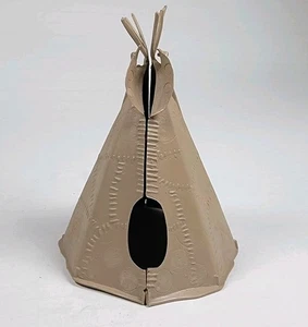 Vintage Marx Fort Apache Stockade #3675 Series 5000 Tan Indian Teepee - Picture 1 of 5