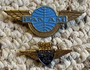 Vintage BOAC Junior Jet Club British Overseas Airways & Pan Am Junior Clipper Pins - Bild 1 von 7