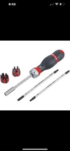 CRAFTSMAN V-SERIES 3 in 1 Ratcheting Screwdriver Set with Assorted Multi-Bits, - Picture 1 of 2