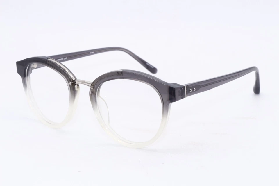 НОВЫЙ LINDA FARROW LFL/89/6 СЕРЫЙ ВЫЦВЕТШИЙ КРУГЛЫЙ ПОДЛИННЫЙ ОПРАВЫ ОЧКИ 48-21 - Изображение 1 из 4