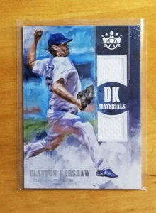 2018 Diamond Kings DK Materials #DKM-CW Clayton Kershaw Dodgers Dual Jersey - Picture 1 of 1