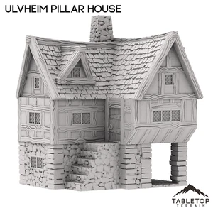 Ulvheim Pillar House - Fantasy Building - Fantasy DND Dungeons and Dragons - Picture 1 of 8