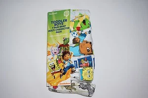 NWT multi character pack TODDLER BOY 7 briefs underwear size 2T - 3T multi color - Picture 1 of 9