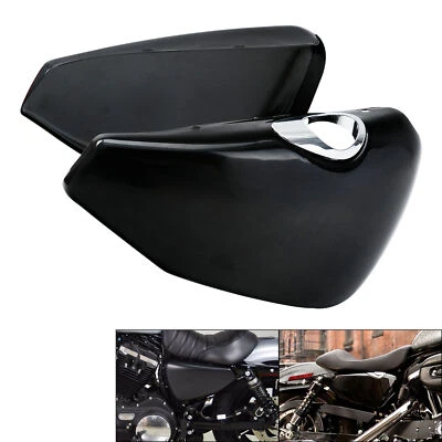Left & Right Battery Side Covers Fit For Harley Sportster XL1200 XL883 2014-2022 - Изображение 1 из 4