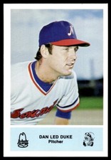 1981 Arbys Nashville Sounds Dan Ledduke Nashville Sounds #NNO