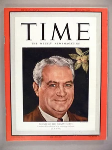 Time Magazine - April 26, 1943 ~~ John W. Bricker of the Buckeye State - Bild 1 von 3