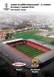 BRANN Bergen Norwegen v GO AHEAD EAGLES Niederlande 1. August 2024 ECL FAN Edition - Bild 1 von 1