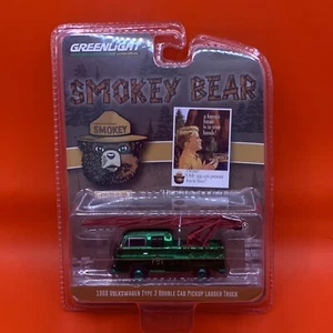 Greenlight Smokey Bear Series 4 - 1968 VW Type 2 Double Cab Ladder Truck *CHASE* - Picture 1 of 5