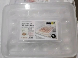 30 Egg Refrigerator Food Storage Container With Lid Deviled Eggs - Picture 1 of 2
