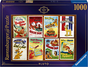 Ravensburger Disney Treasures from the Vault: Pluto 1000 Piece Jigsaw Puzzle for