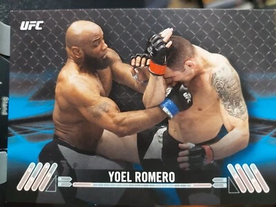 Yoel Romero #51 2017 Topps UFC Knockout Blue #35/99 - Image 1 of 2