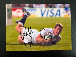 WILL GREENWOOD - ENGLAND WELTCUP RUGBYSIEGER - AUSGEZEICHNET SIGNIERTES FOTO - Bild 1 von 1