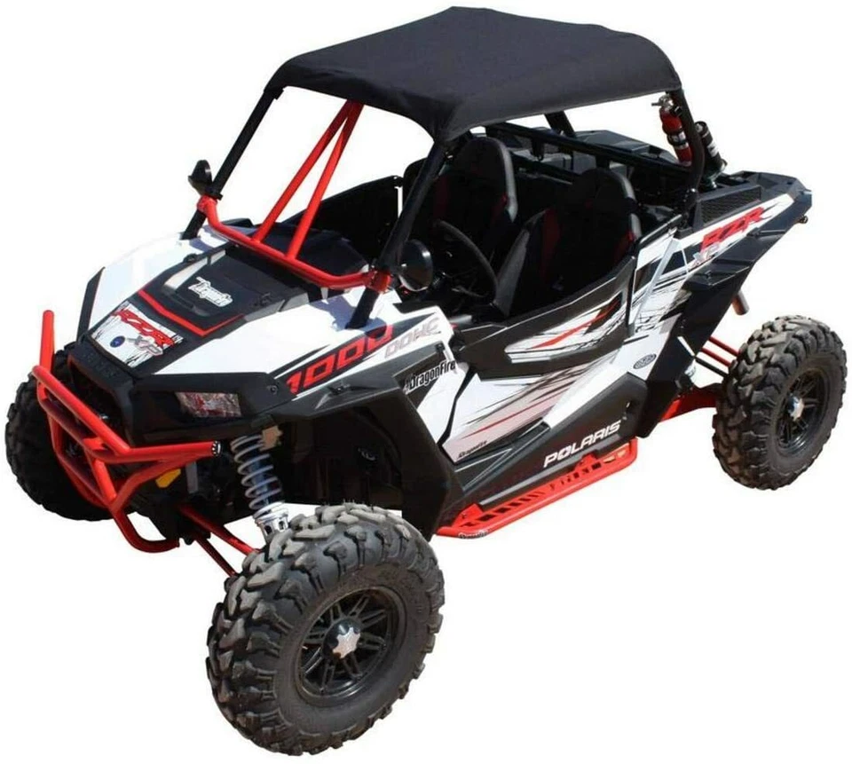 Dragonfire Racing Black Soft Top Roof 14 - 21 Polaris RZR XP 1000 Brand NEW USA Foto 1 de 1