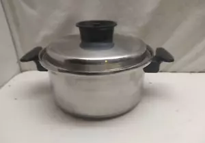 Chef's Ware Townecraft 3Qt Stockpot Multi-Core T-304 Surgical Stainless Pan &Lid - Picture 1 of 6