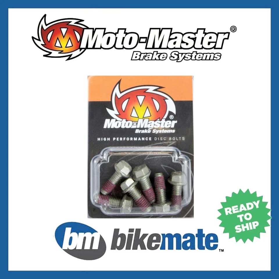 Kit de pernos de disco de freno delanteros para TM MX 125 2001 2002 2003 2004 Foto 1 de 1