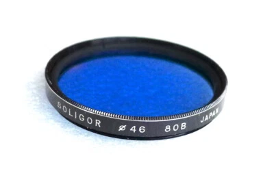 46mm Soligor 80B Filter - BLUE Color Correction - NEW - Image 1 of 3