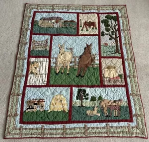 Trapunta Patch Magic Vintage Cavallo 45x55 - Foto 1 di 5