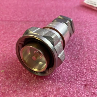 HUBER + SUHNER 7/16 DIN Male Straight Connector for 1/2” 50 Ohm Coaxial Cable, Huber Suhner
