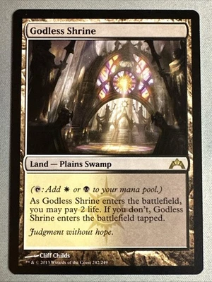 MTG / Godless Shrine / GTC / #242 / Regular / Rare / NM - Image 1 of 2