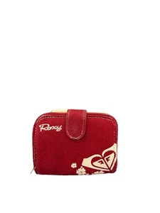 Y2K Roxy Wallet Surf Summer Red Small Surfcore Coastal Cowboy Vibe - Picture 1 of 7