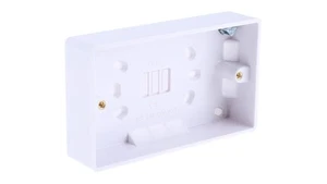 Puszka elektroinstalacyjna, l. ścieżek: 2, materiał: Formaldehyd mocznikowy, typ - Picture 1 of 1