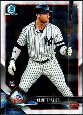 Bola de beisebol 2018 Bowman Chrome #21 Clint Frazier New York Yankees  - Imagem 1 de 2