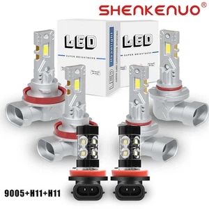For Chevrolet Sonic 2012-2020 Combo LED Headlight High Low Beam +Fog Light Bulbs - Picture 1 of 16