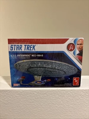 AMT 1/2500 Star Trek Enterprise D Snap Together Model Kit AMT1126M12 - Image 1 of 2