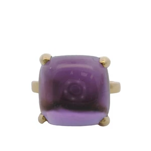 Vintage Tiffany & Co Paloma Picasso Sugar Stack Loaf Cabochon Amethyst Ring - Picture 1 of 6