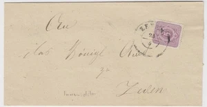 DR Nº 32 Carta Local Doble Usada con K2 Zeven Anteriormente. Hannover - Imagen 1 de 2