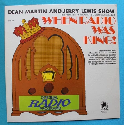 When Radio Was King-Dean Martin and Jerry Lewis Show-(1948) 1974 Comedy E/E Foto 1 de 4