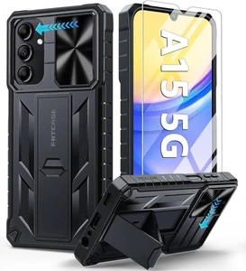 FNTCASE für Samsung A15 Handyhülle Robust Stoßfest Schutzhülle mit... - Bild 1 von 4