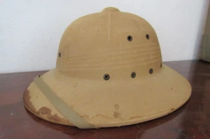 Antiguo casco militar salacot marina Estados Unidos II segunda guerra mundial - Imagen 1 de 10