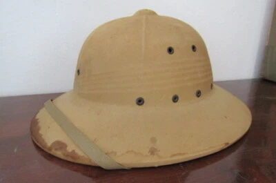 Antiguo casco militar salacot marina Estados Unidos II segunda guerra mundial - Imagen 1 de 4