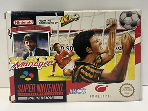 KEVIN KEEGAN'S KICK OFF PLAYER MANAGER SNES SUPER NINTENDO PAL USED 1993 - Picture 1 of 15