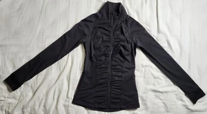 Victoria Secret VSX Sexy Sport Women Activewear Jacket Full Zip Size XS Black - Picture 1 of 21