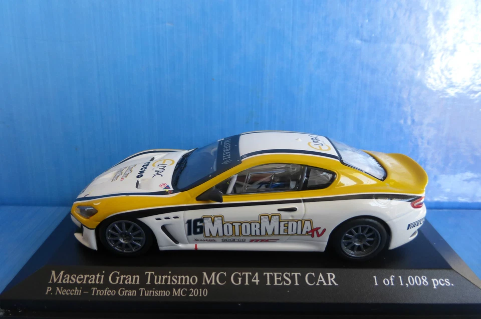 Maserati Gran Turismo Mc Gt4 #16 Test Necchi Trofeo 2010 Minichamps 400101216 - Image 1 of 1