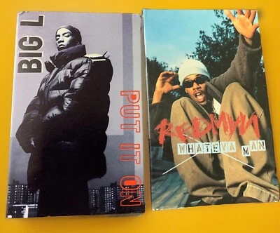REDMAN & Big L Cassettes Put It On Remix & Whateva Rap Hip Hop Mc Hammer - Image 1 of 4