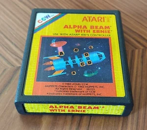 Alpha Beam With Ernie Atari 2600 VCS PAL solo cartucho Envio Combinado - Bild 1 von 2