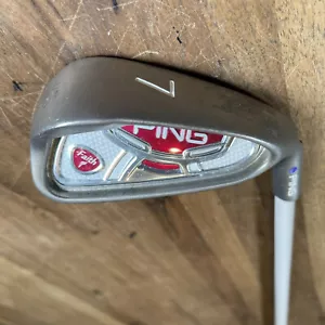 Ping Faith 7 Iron Purple Dot Ladies Flex ULT 200 Graphite Shaft RH - Picture 1 of 14