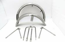 For MATCHLESS G3/L 1939-46 AJS 16M MILITARY MODEL FRONT+REAR FENDERS MUD+STAYS
