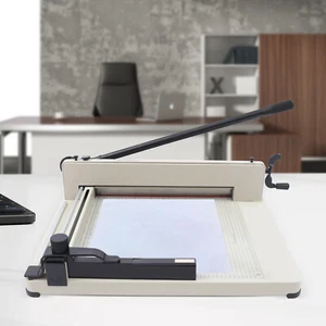17 Inch Heavy Duty Paper Cutter Guillotine Paper Cutter Guillotine Paper Slicer - Picture 1 of 12