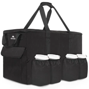 Food Delivery Bag XXL - 23X14X15 Inches, Water Resistant Large Insulated Hot & C - Picture 1 of 12