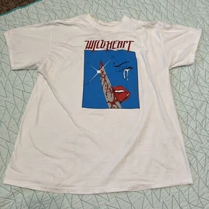 Rare Miguel Wildheart Tour Exclusive Bloody Knife White Shirt XXL 23” x 32” - Picture 1 of 6
