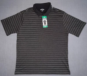 Glacier Performance Men's Cotton Blend Polo Stretch Shirt Grey Size XL - Picture 1 of 5