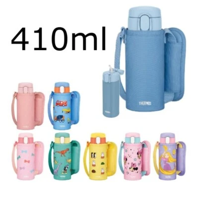 Taza de paja THERMOS aislamiento al vacío niños solo frío 410 ml FJV-400F Filipinas Foto 1 de 4