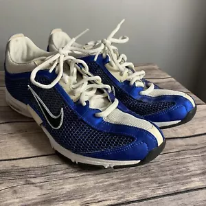 Scarpe da corsa Nike Zoom Trainer Essential 324514-401 blu stringate da donna taglia 9 - Foto 1 di 6