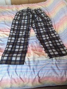 Men's Fleece Lounge Pants, Size L, From Tu Man - Picture 1 of 10