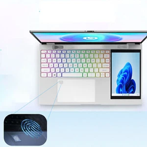 Double Screen Laptop 1920x1080 15.6in  1280x800 7in  Touch Screen 16GB - Picture 1 of 84